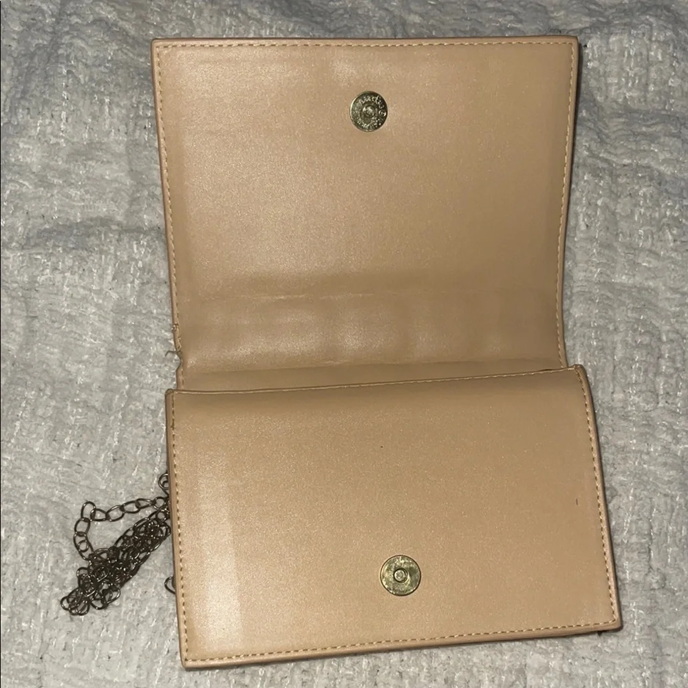 Quilted Tan Chain Bag - Picture 2 of 2